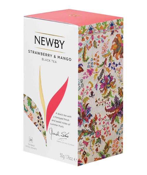 NEWBY ニュービー ハーブティー ティザン ストロベリー＆マンゴー/クラシック ティーバッグ 25個入り