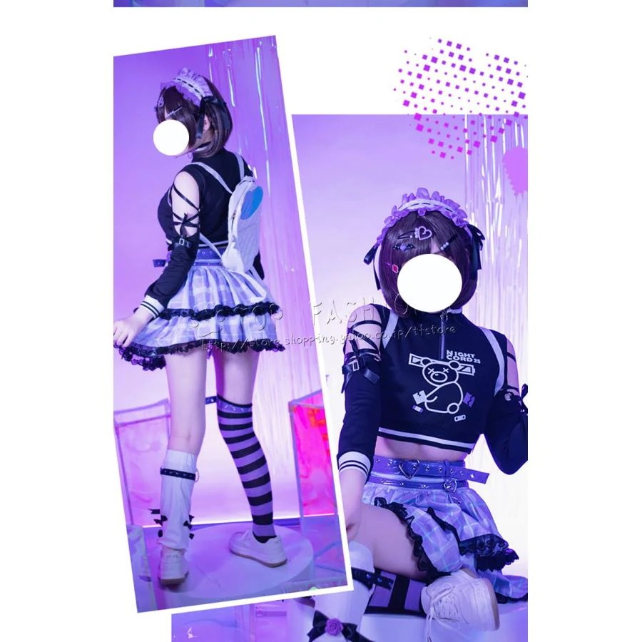 プロジェクトセカイ カラフルステージ! feat. 初音ミク 東雲絵名 コスプレ衣装 コスチューム イベント cosplay ハロウィン仮装