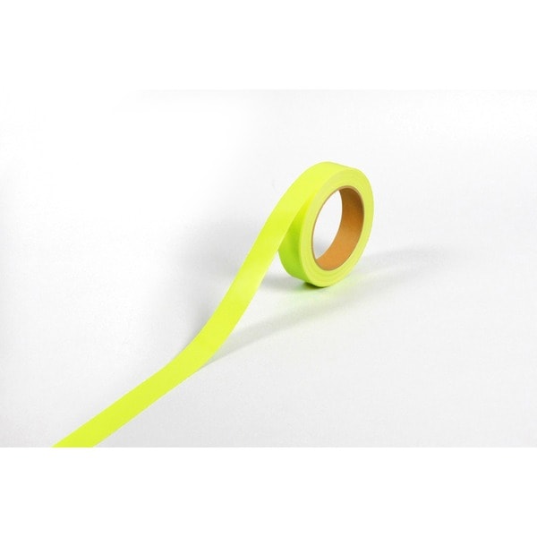 高輝度蓄光蛍光テープ CKT2510 25mm幅×10m 蛍光レモンイエロー