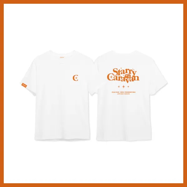 [グローバルVer] CHA EUN WOO 2022 ファンミーティング公式グッズ　Tシャツ