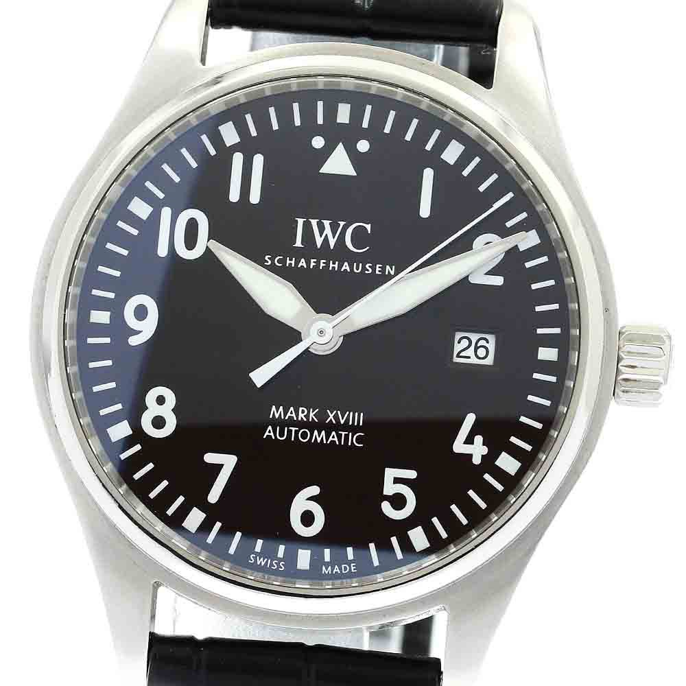 IWC IWC SCHAFFHAUSEN IW327003 パイロット・ウォッチ・マーク XVIII 自動巻き メンズ 良品 保証書付き_877885【中古】