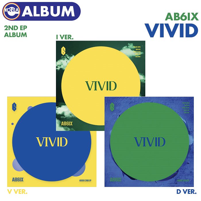 即日 選択可 AB6IX 2ND EP 返品送料無料 VIVID CD エイビシクス エビシックス 新作 人気
