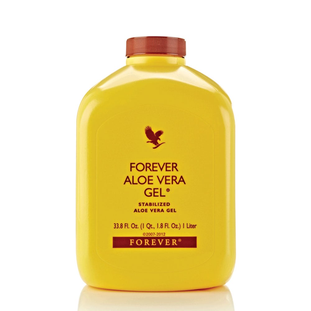 [2本セット割引商品] フォーエバーアロエゲル（黄色瓶アロエ96％）1L