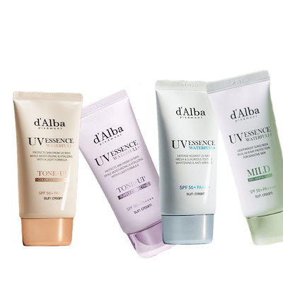 Qoo10] ダルバ 日焼け止め 50ml 4種 SPF50+ : UVケア