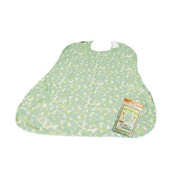 （まとめ）オオサキメディカル プラスハート食事用エプロン グリーン 1枚(×10セット) 9,343円