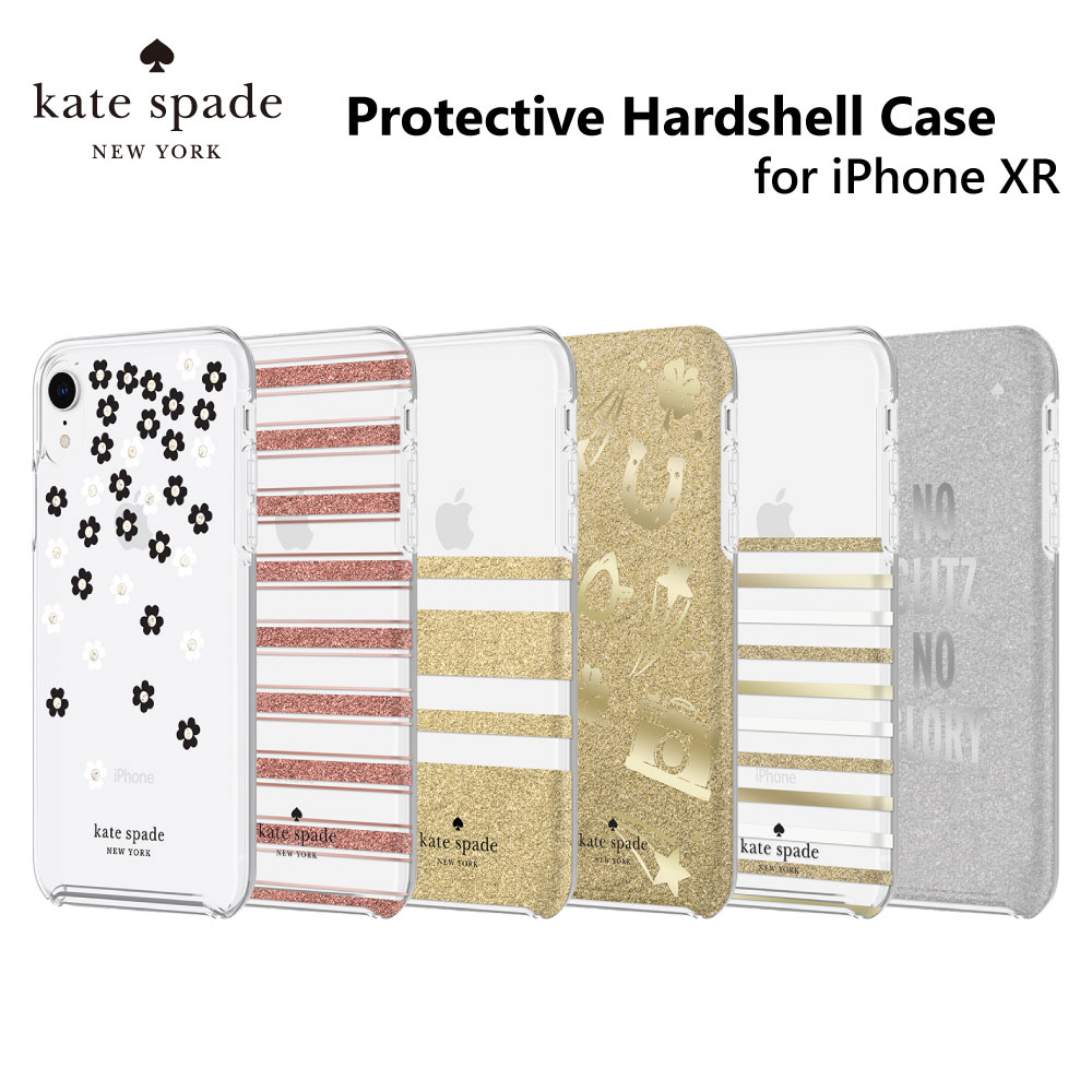 kate spade new york ケイトスペード Protective Hardshell Case (1-PC Co-Mold) for iPhone XR