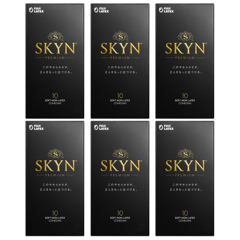 【６箱セット】 SKYN　premium　オリジナル　アイアール　１０個入　コンドーム　ゴム　避妊具　4902510180073