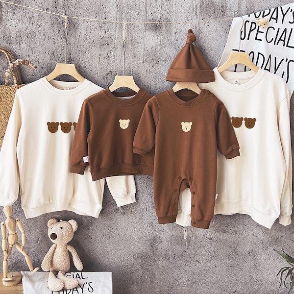 Qoo10] 新作 お揃いコーデ 親子ペアルック ベビ