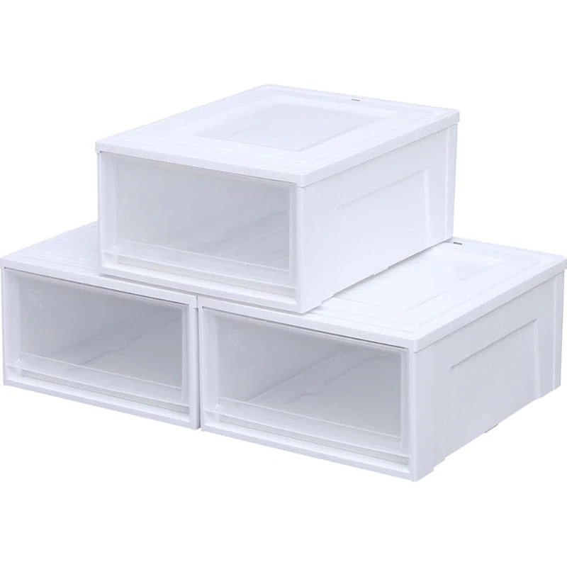 【即納】【3個セット】アイリスオーヤマ 収納ケース 引き出し クローゼット 圧倒的高コスパ 衣替え 幅39×奥行50×高さ23.2cm ウォークインクローゼット 衣装ケース チェスト 日本製 ホワイト