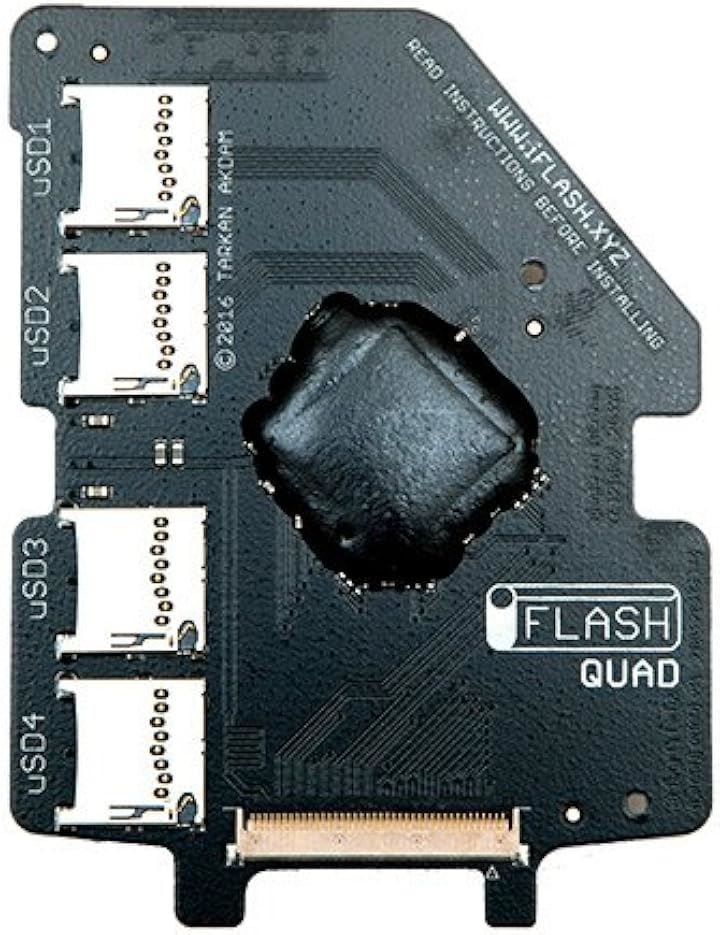 iFlash-QUAD MicroSD Adapter for the iPod 変換アダプター