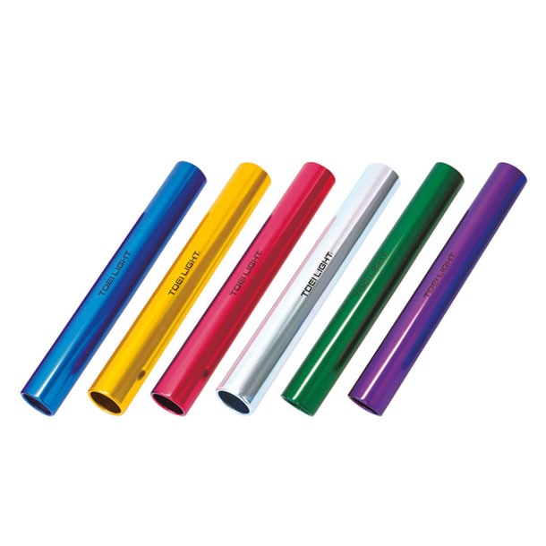 アルミバトンセット6(練) 学校機器 器具 (G1207)