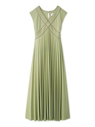 クロスデザインワンピース LWCO241130 レディース GRN