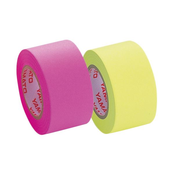 (まとめ) ヤマト メモック ロールテープ つめかえ用 25mm幅 ローズ＆レモン WR-25H-6A 1パック(2巻) (×15セット)