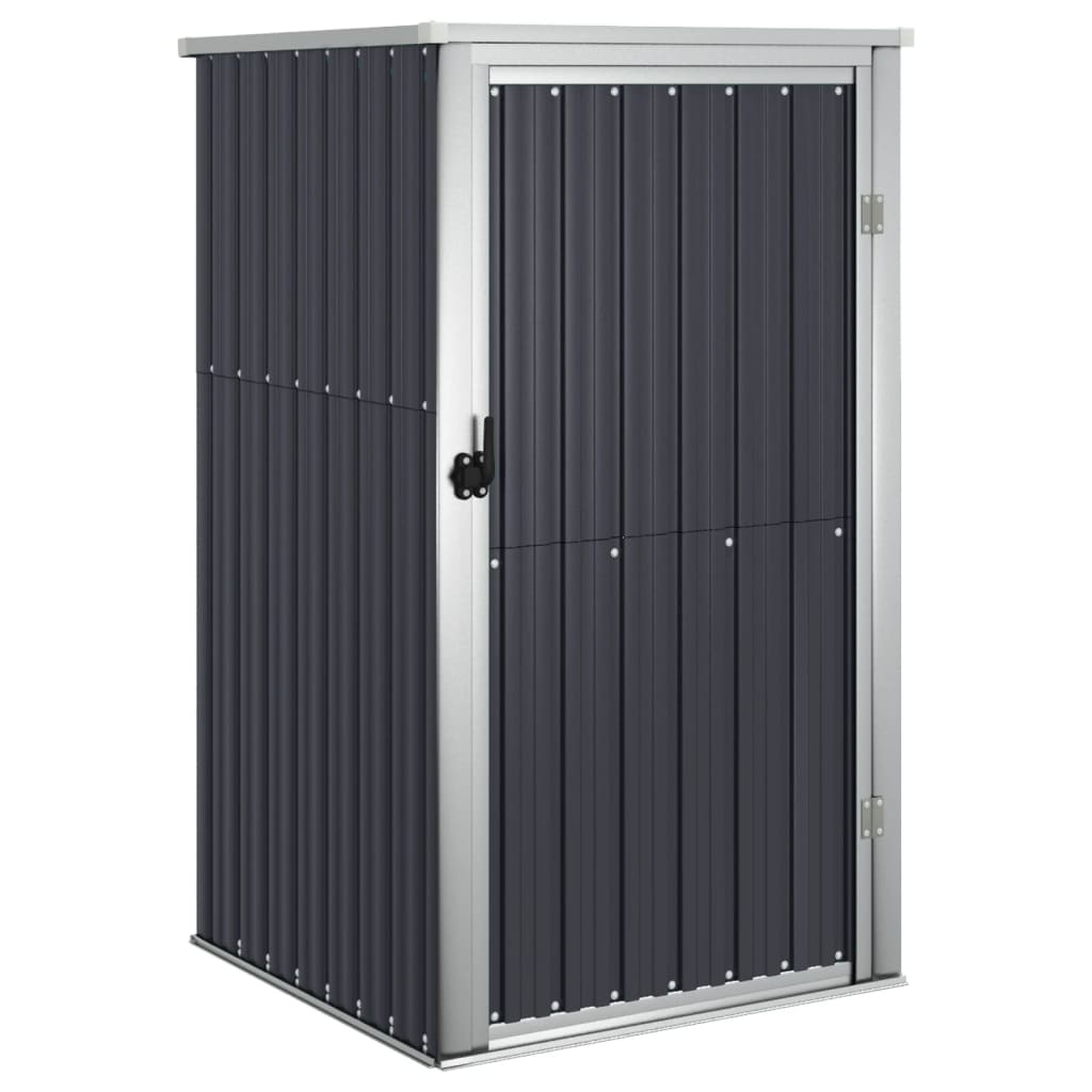 園芸用具 物置 88x89x161cm 亜鉛メッキ鋼製 アントラシート
