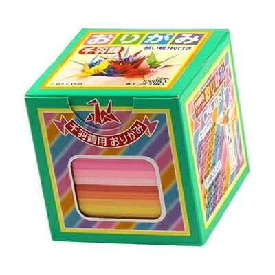 他サイト： トーヨー 千羽鶴おりがみ 7cm 002003 千羽鶴用 7cm角の商品画像