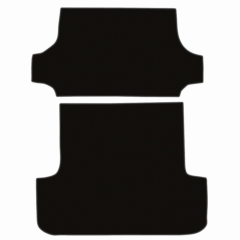 トヨタ ハイエース バン 200系 DX スーパーGL 両側スライドドア車用 ラゲッジマット フロアマット トランクマット [16色から選択]