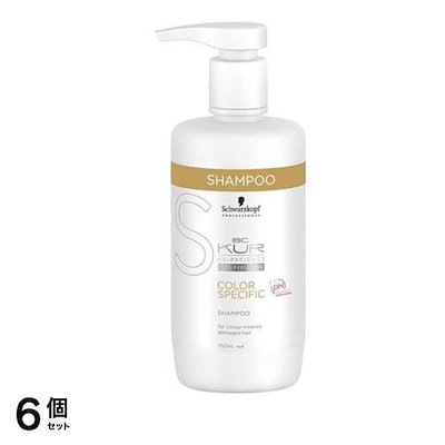 BCクア カラースペシフィーク シャンプー 750mL 6個セット 17,622円