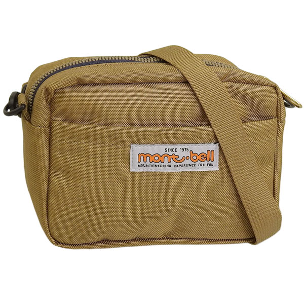モンベル バッグ メンズ レディース ショルダーバッグ 1L ナイロン タン 50th ベルトポーチ 1133005TN mont-bell