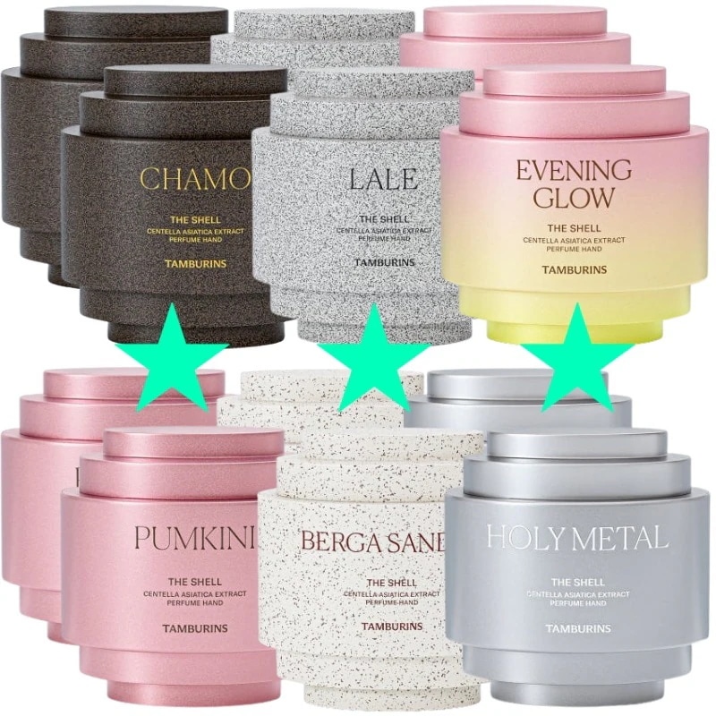 パフューム ハンドクリーム 30ml 2個 (ホーリーメタル 品切れ) / 6種 2択 / カモ / ラレ / イブニンググロウ / パンプキーニ / バーガサンダル / ホーリーメタル