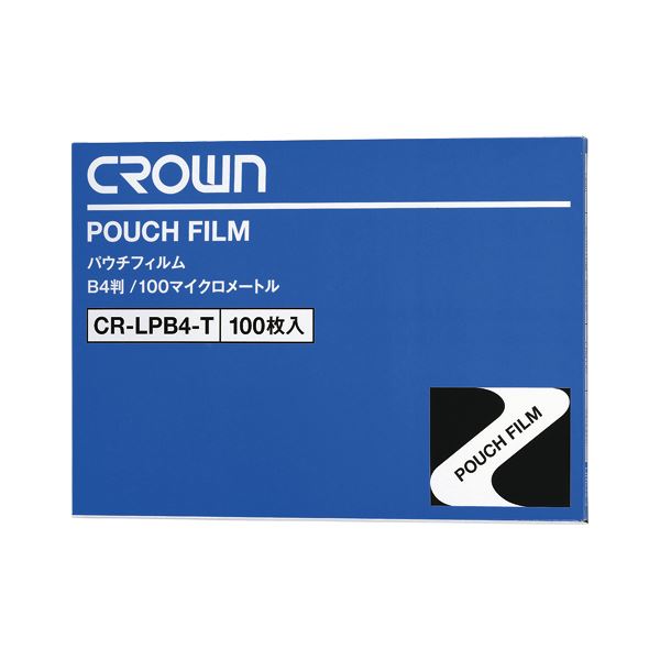（まとめ） パウチフィルム 100枚入 CR-LPB4-T (×2セット)
