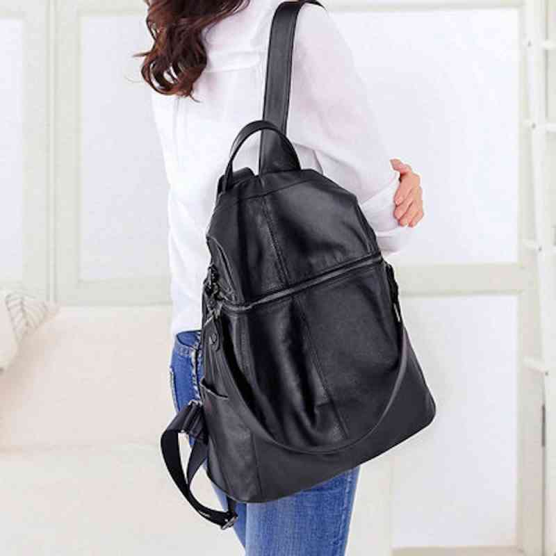 リュック レディース ブランド 四角 50代 夏 黒 レザー ビジネス かわいい 大人 おしゃれ A4 40 ノートPC アウトドア 通勤 大きめ 通勤用 軽量 3WAY PC 大容量 代 春 撥水