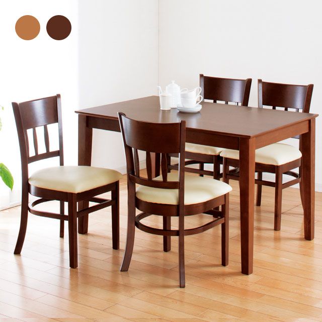 天然木ダイニングシリーズ ダイニング5点セット 37,250円