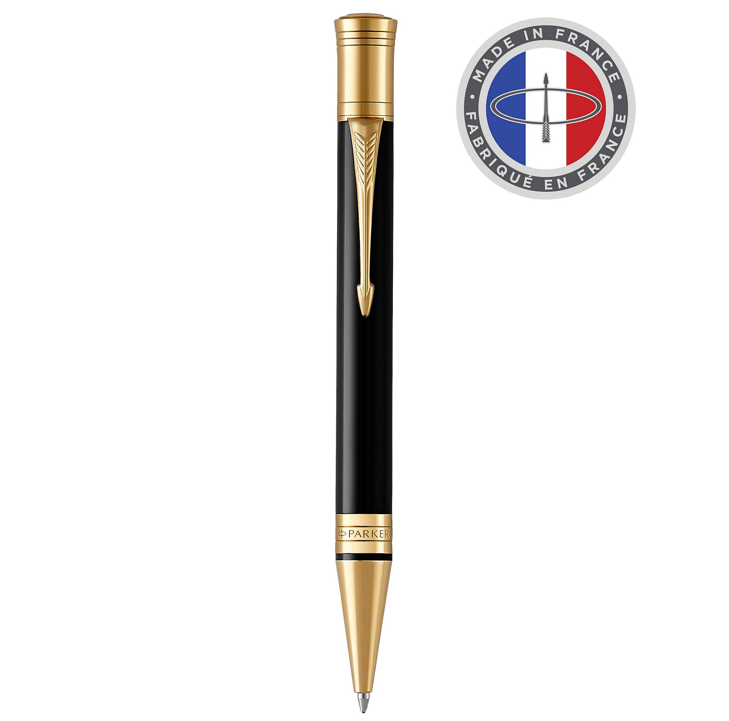 PARKER パーカー ボールペン デュオフォールド クラシック ブラックGT 中字 油性 ギフトボックス入り 正規輸入品 1931386