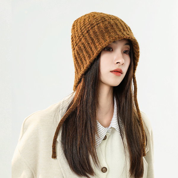 Qoo10] ニットキャップ 締め付け感ゼロ ニット帽