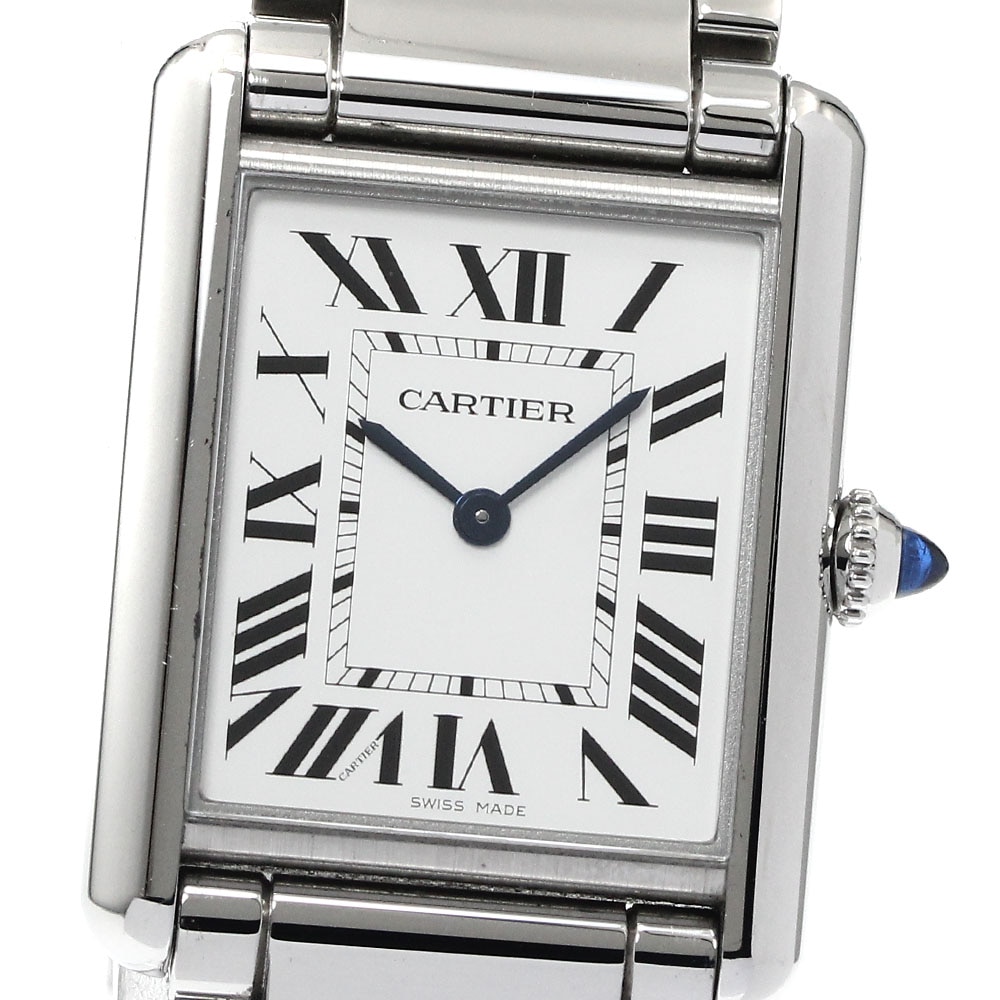 カルティエ CARTIER WSTA0052 タンクマスト LM クォーツ メンズ _882652【中古】