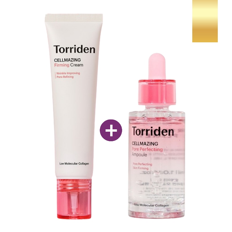 [新作][2点セット]セルメイジング 低分子 コラーゲン 毛穴 弾力 アンプル 30ml + コラーゲン 低分子 弾力 クリーム 60ml 5,044円