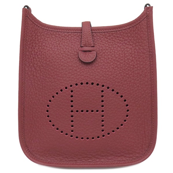 エルメス HERMES ショルダーバッグ エヴリンTPM トリヨンクレマンス ルージュアッシュ シルバー金具 新品 未使用 赤 W刻印（2024年製） 【箱】【中古】 204,970円