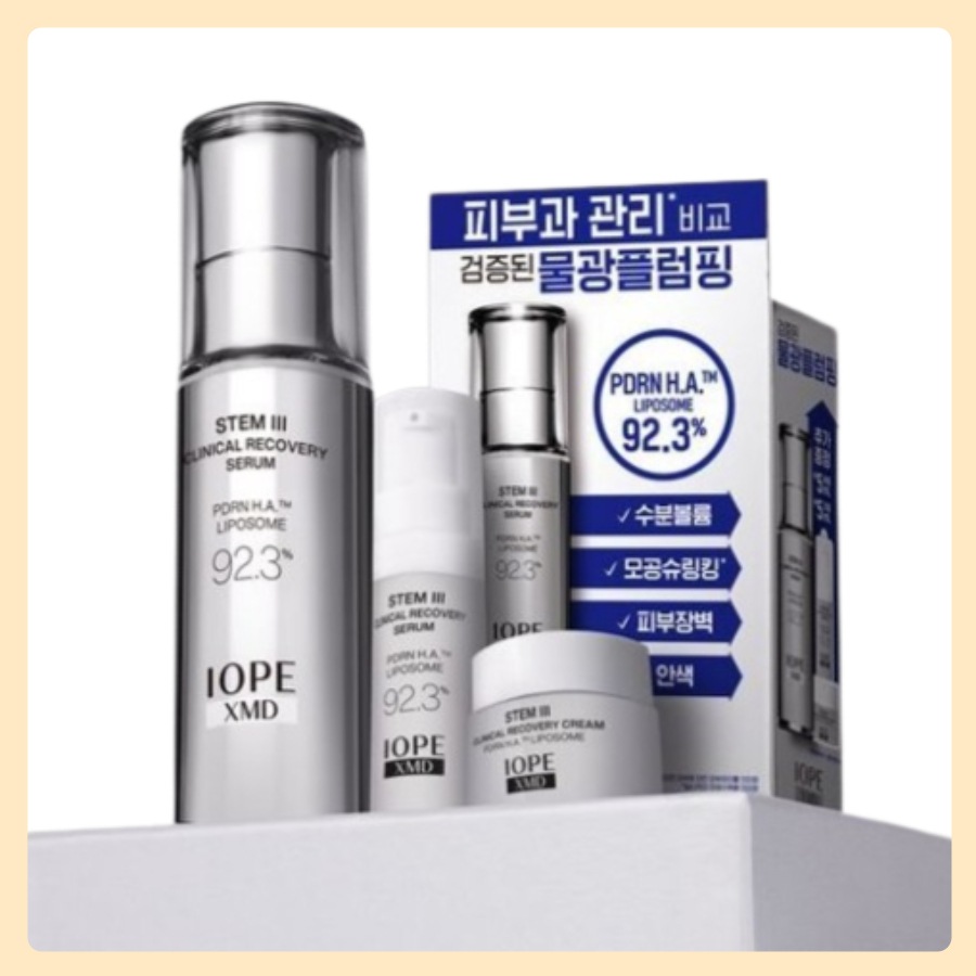 [NEW]アイオペ XMD ステム3 クリニカルリカバリーセラム 30ml企画（+セラム5ml+クリーム5ml） 7,839円