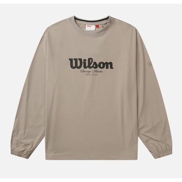 ファンダメンタル長袖ピステ B1 W253001NTW71 BEI BLU CRM