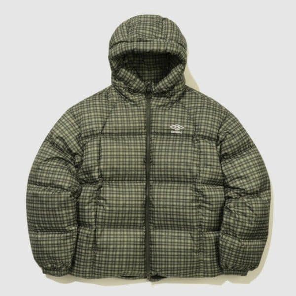 パディング VQA UQ423CDJN2-PTN フェザーフレックス ブランケット フード付き マスコビーダックダウンジャケット PATTERN