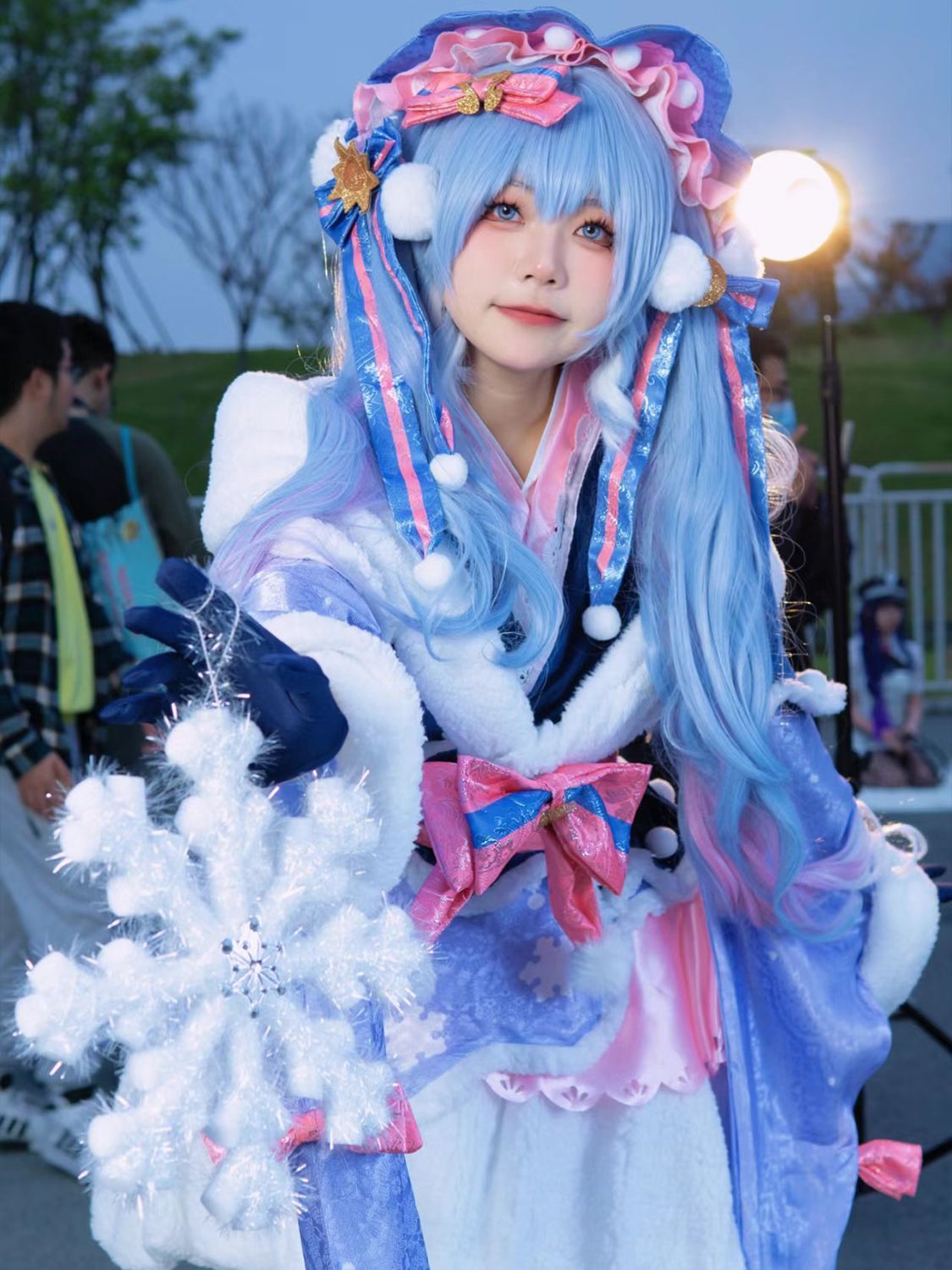 ボーカロイド初音ミクcos服2023miku雪初音コスプレ女装ロリータ冬スーツ