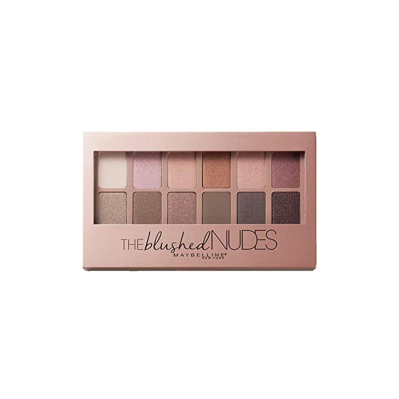 メイベリン アイシャドウ パレット ヌードパレット ブラッシュド 01 ピンク系