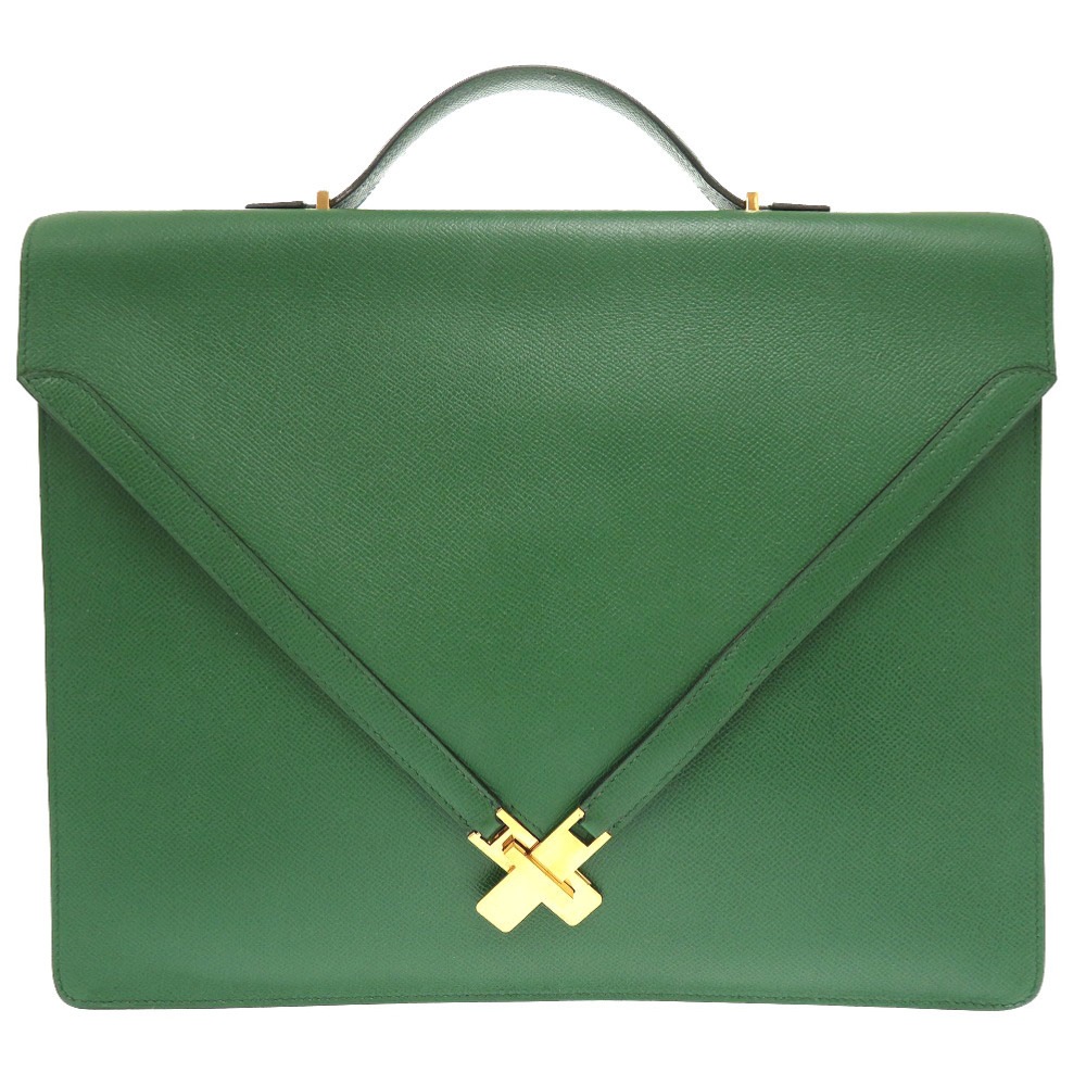 美品 ケリークロス ブリーフケース クシュベル/クシュベル ヴェール X刻印 0118【中古】 メンズ