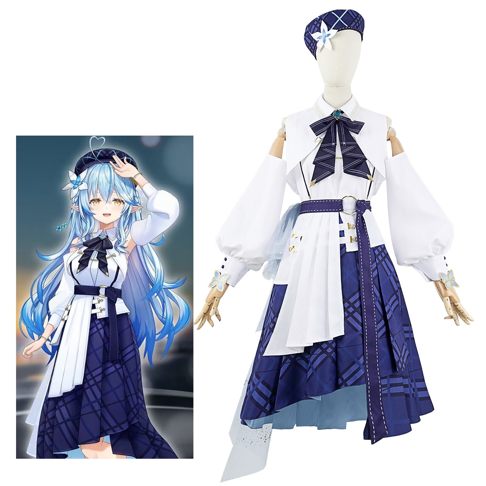 バーチャルYouTuber　ホロライブ　コスプレ　Blue Journey 1st Live　「夜明けのうた」　湊あくあ　さくらみこ　星街すいせい　沙花叉クロヱ　桃鈴ねね　コスプレ衣装