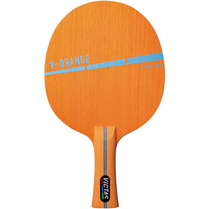 VICTAS　卓球ラケット シェークハンド V-オレンジ V-ORANGE(攻撃用/FL)　310234