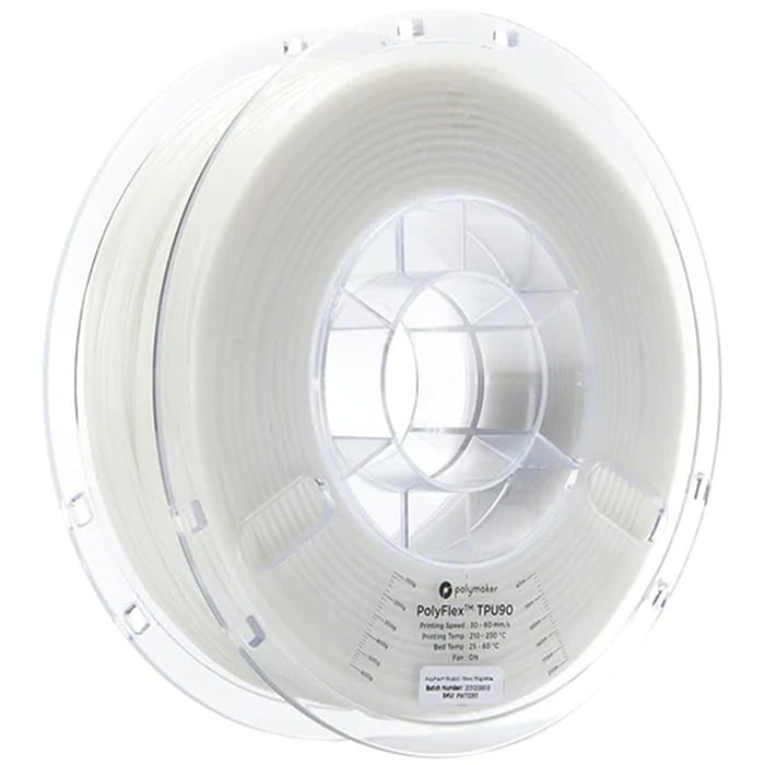 フィラメント PolyFlex TPU90 (1.75mm, 0.75kg) White