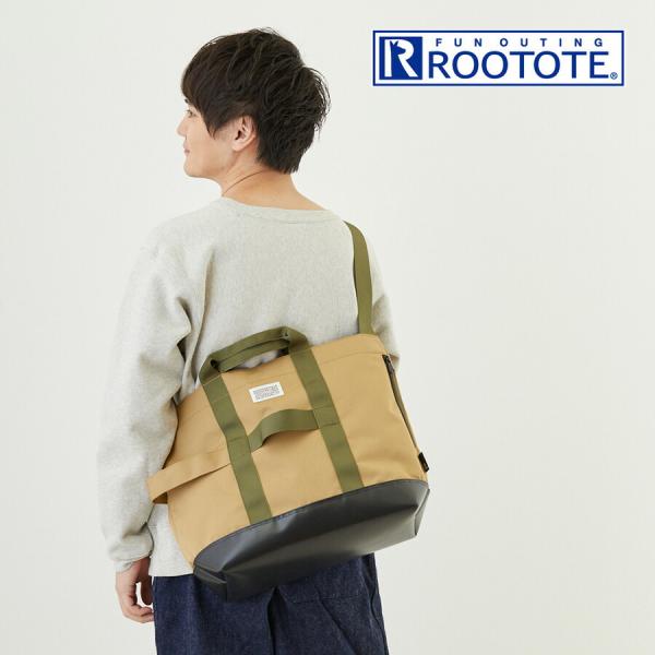 【ROOTOTE】 1368 SN.GRANDE.2WAY.Share-A トートバッグ 斜め掛け かばん 使いやすい 大容量 シンプル カジュアル ユニセックス ギフト プレゼント ベージュ 5,262円