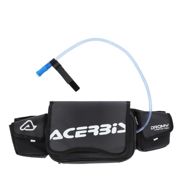 DROMY LOGO WAIST PACK 6.5L ブラック/ホワイト AC-26159BK/WH