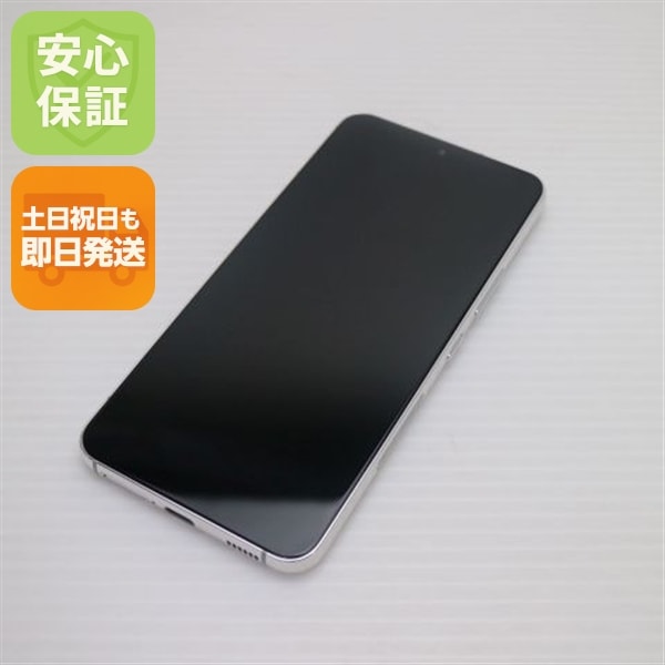 超美品 Galaxy S22 SCG13 ファントムホワイト スマホ 白ロム 中古 土日祝発送OK 114