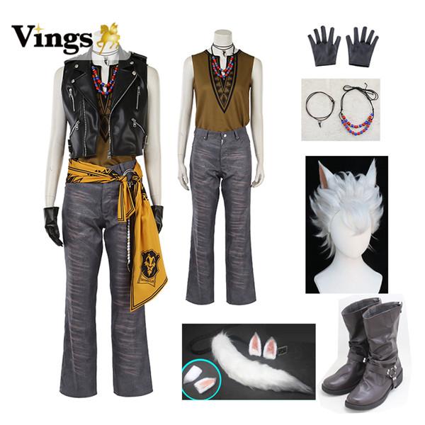 [激安本日限定]ツイステッドワンダーランド サバナクロー寮 ジャック Jack コスプレ衣装 尾 耳 靴 ウィッグ能 コスプレ衣装