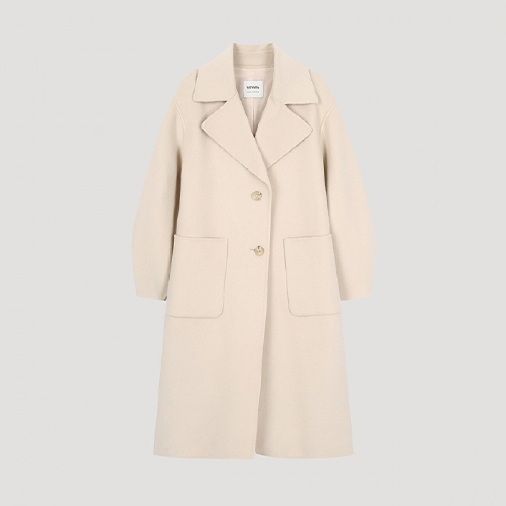 (Shes Miss) ウールカシミアブレンドハンドメイドコート_SWHCTO41110_IV