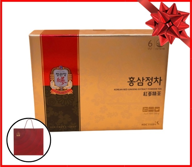[漢方ダイエット] 紅参精茶 3g * 100包 / 両親へのプレゼント / 名節プレゼント / 健康茶 / コーヒーの代わりに
