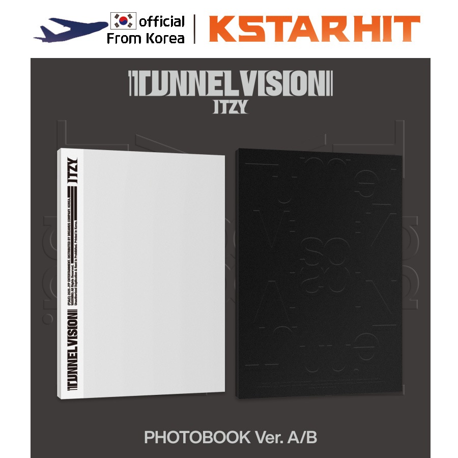 【特典選択】【2種セット】(Photobook Ver.) ITZY - TUNNEL VISION (11th Mini Album)