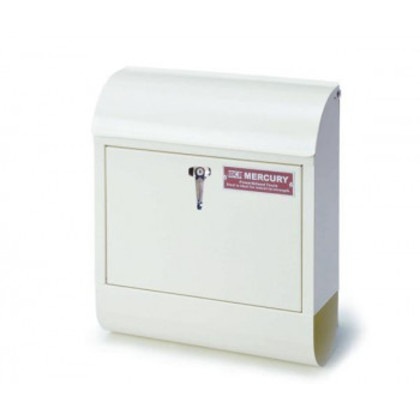 キーストーン マーキュリー ハンドルロック メールボックス アイボリー・MEHAMAIV