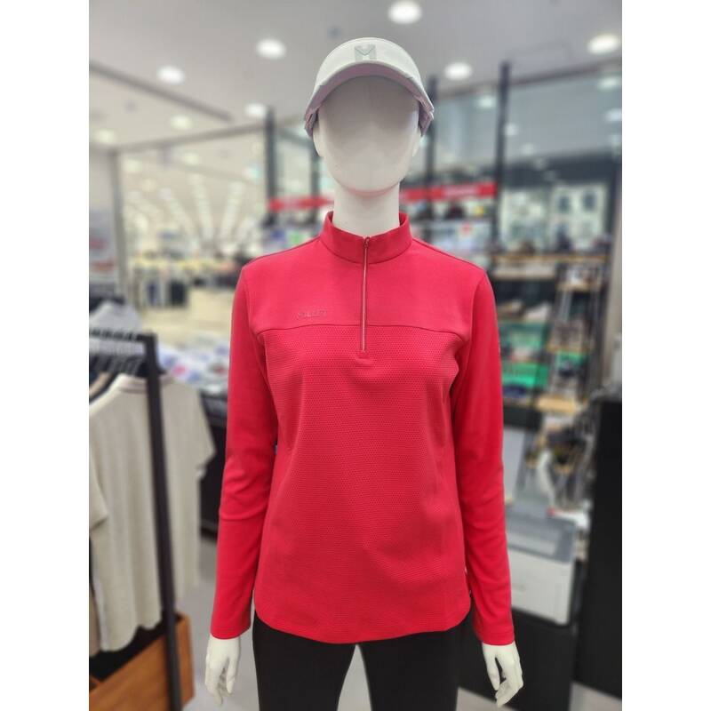 ミレ レディース LD エッジカットジップアップTシャツ MXTFT522GN 406915