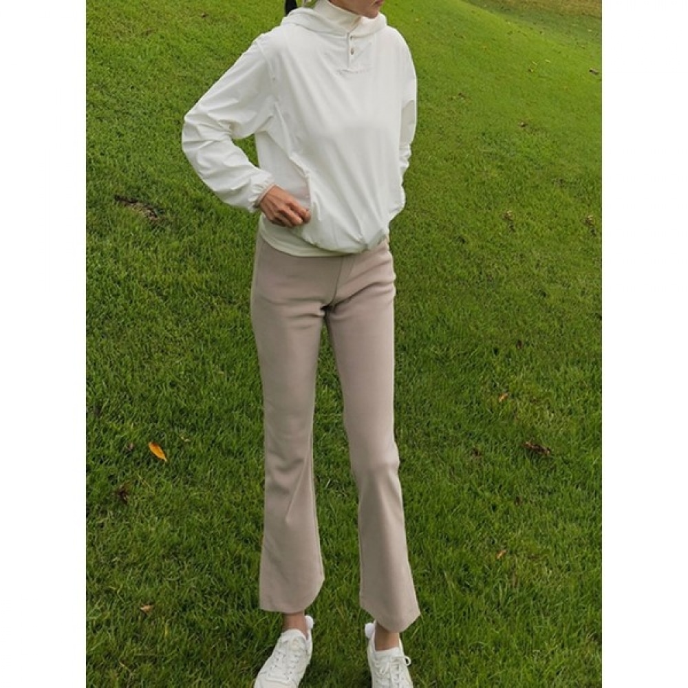 (ラックスゴルフ) ラックスゴルフティーオフウィメンズスナップボタンフード付きプルオーバーウィンドブレーカー TO4A814W